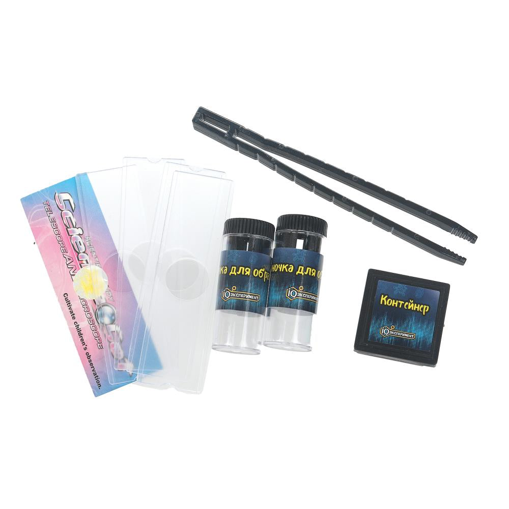 Игрушка опыта микроскопа, кор. 24*18,5*9см IQ Эксперимент в кор.2*24шт
