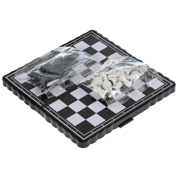 Шахматы магнитные на русском. кор. 14*8*2см Играем вместе в кор.2*240шт