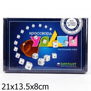 ЭРУДИТ "КРОССВОРД УДАЧИ" СИНЯЯ КОРОБКА в кор.20шт