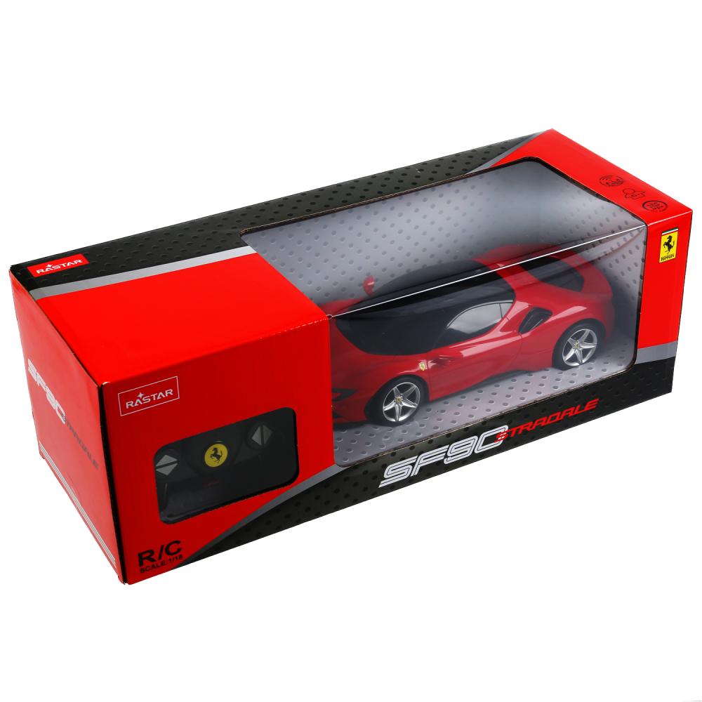 Machine pour Ferrari SF90 Stradale 1:18 en couleur. Rastar en cor.6шт