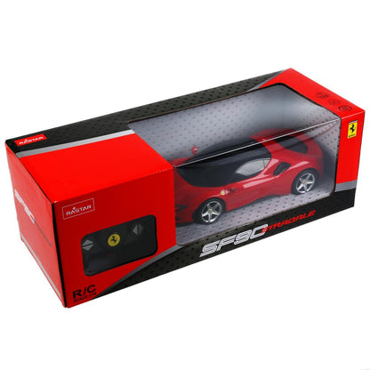 Machine pour Ferrari SF90 Stradale 1:18 en couleur. Rastar en cor.6шт
