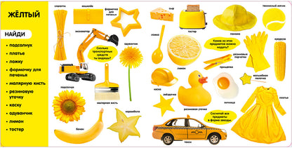 Книжки-картонки. Фотокнига. Цвета