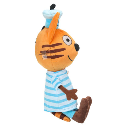 Jeu de trois kilos à trois chats en cortex 31,5 cm, sans puce MUSC-PTS en cor.24шт