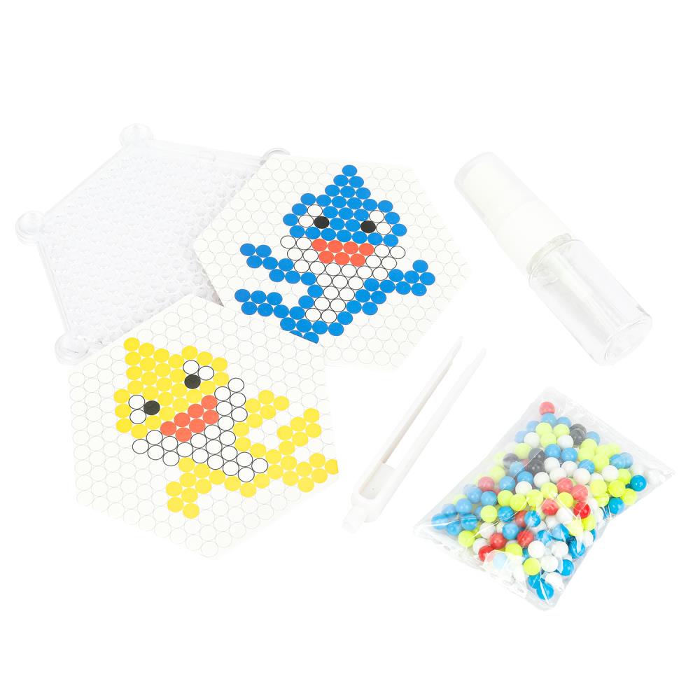 Аквамозаика 200 бусин бейби акулы МУЛЬТИ АРТ в кор.48шт