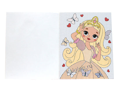 ВОДНАЯ РАСКРАСКА с цветными элементами. ПРИНЦЕССЫ