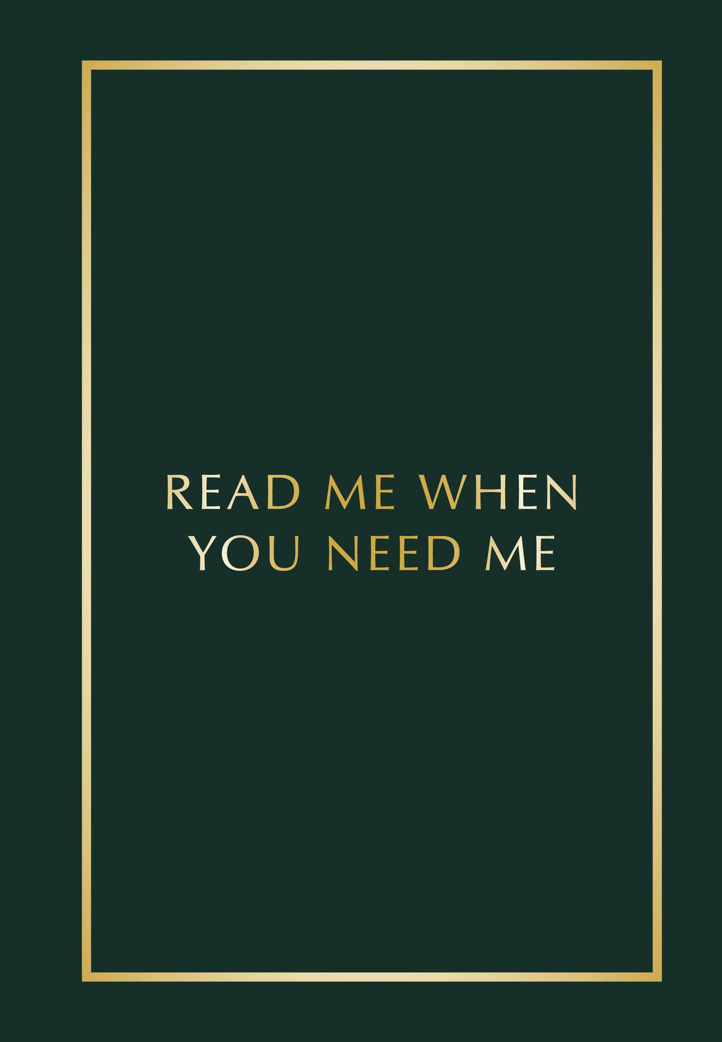 Блокнот с подсказками для писем любимому человеку. Read Me When You Need Me. Напишите, упакуйте, подарите!
