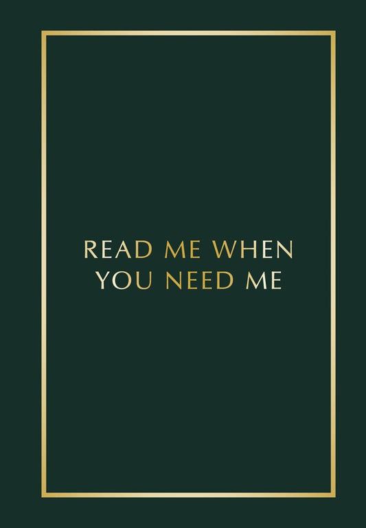 Блокнот с подсказками для писем любимому человеку. Read Me When You Need Me. Напишите, упакуйте, подарите!