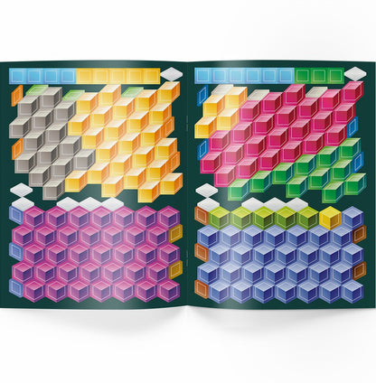 Банда умников. Пособие с развивающими заданиями для детей от 8 лет "Кубометрия 3D" арт.УМ405 РРЦ540