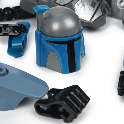 80005-ZH Конструктор сборная фигурка космические сражения, 85 дет. Город мастеров в кор.2*36шт