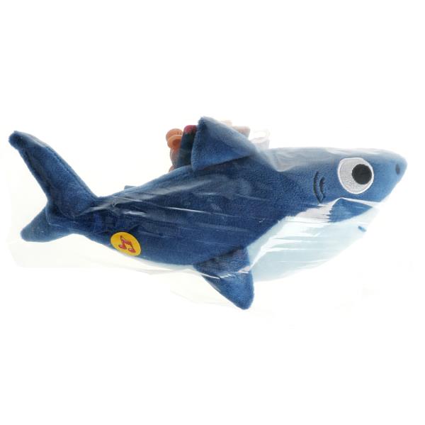 A20034-3022 Игрушка мягкая КОТЕ ТВ акуленок 30см, муз. чип, в пак. МУЛЬТИ-ПУЛЬТИ в кор.24шт