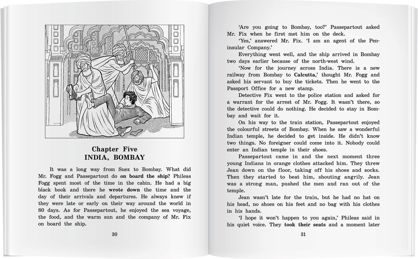 АК. Вокруг света за 80 дней. QR-код на аудиосопровождениеДомашнее чтение с заданиями по новому ФГОС.