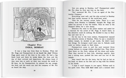 АК. Вокруг света за 80 дней. QR-код на аудиосопровождениеДомашнее чтение с заданиями по новому ФГОС.