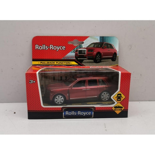 Технопарк. Модель "Роллс-Ройс" 13 см, метал, инерц., двери, красный, в кор. арт.2407198-Р