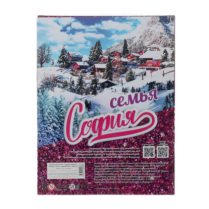 Набор кукол София, Алекс, дочь, руки и ноги сгиб., кор. КАРАПУЗ в кор.24шт