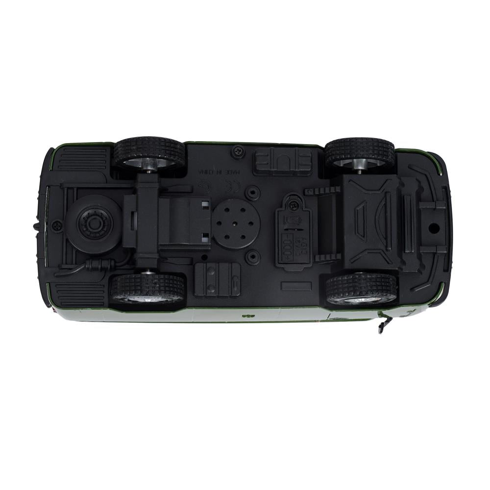 Машина металл свет-звук УАЗ УАЗ 452, 18,5 см, св-зв, дв люк, баг, ин, зеленый Технопарк в кор.2*18шт