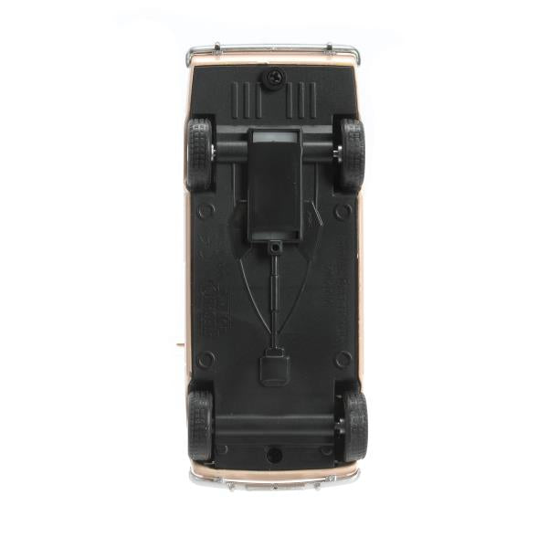 Машина металл ваз-2102 12 см, двери, багажник, инер,бежевый, кор. Технопарк в кор.2*36шт