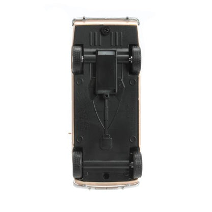 Машина металл ваз-2102 12 см, двери, багажник, инер,бежевый, кор. Технопарк в кор.2*36шт