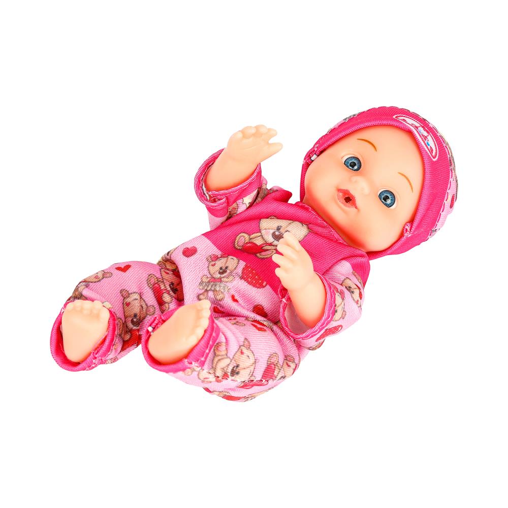 Пупс неозвуч 15см, пьет, пишет, 2акс КАРАПУЗ в кор.84шт