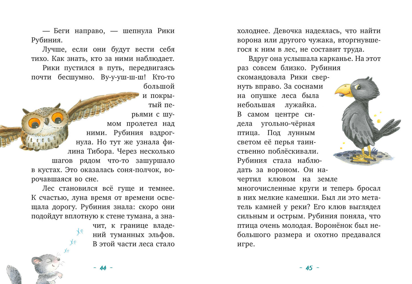 CLEVER-чтение. Рубиния Чудесное Сердце, смелая девочка из рода лесных эльфов. Тайна черных перьев/Ан