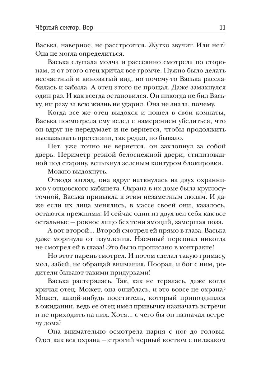 Черный сектор. Вор. Кн. 4