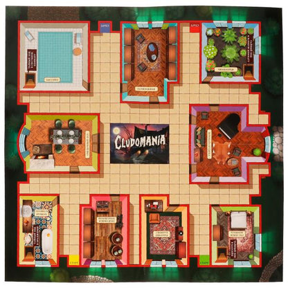 Cludomania. Настольная игра-ходилка квадрат. 40 карточек. 250х250х55мм. Умные игры в кор.10шт