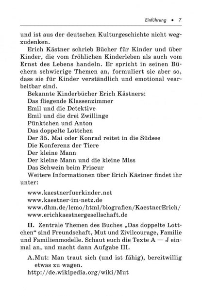 Близнецы = Das Doppelte Lottchen : книга для чтения на немецком языке