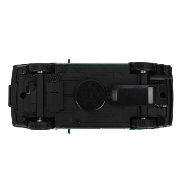 Машина металл ваз-2109 "СПУТНИК" 12 см, двери, багаж, инер,зеленый, кор. Технопарк в кор.2*36шт