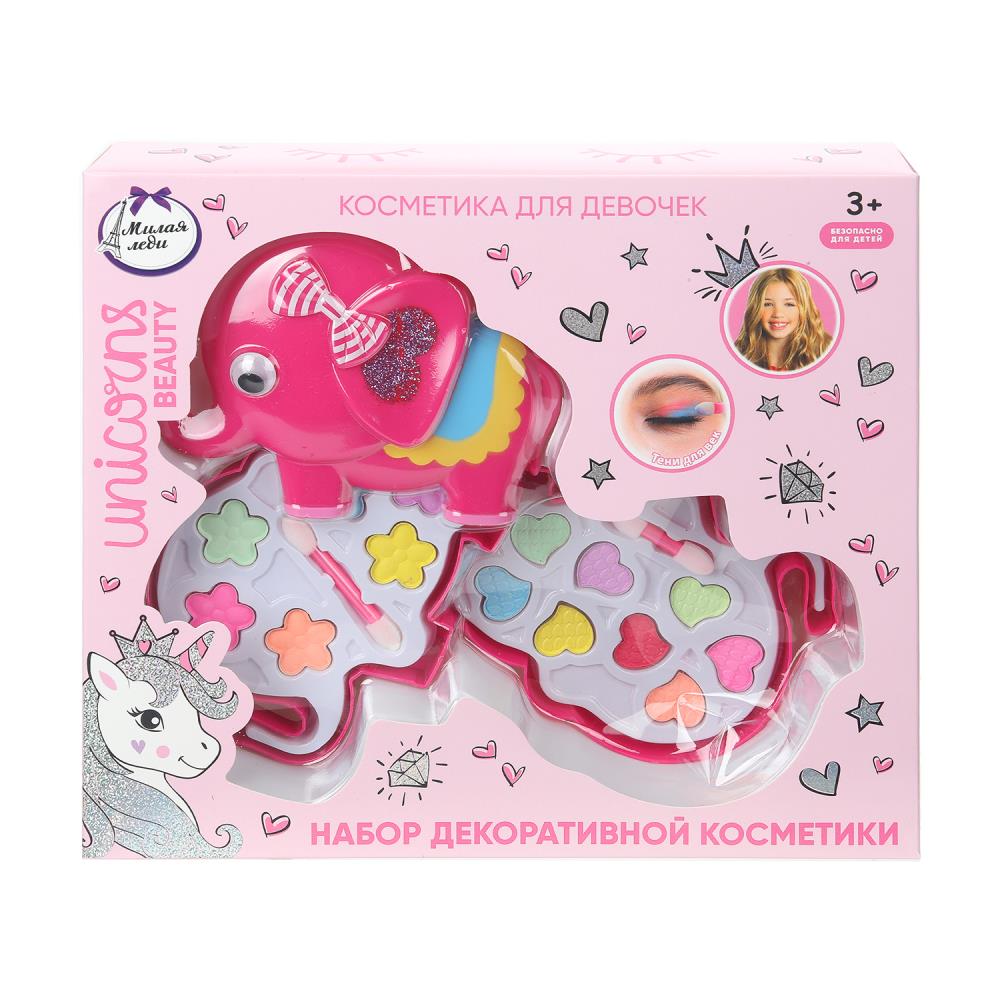 Косметика ДЛЯ ДЕВОЧЕК тени д/век МИЛАЯ ЛЕДИ в кор.2*48шт