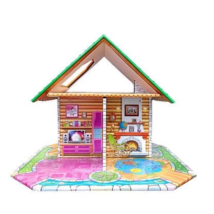Кукольный домик быстрой сборки "Шале" Серия Наборы для творчества Dream House