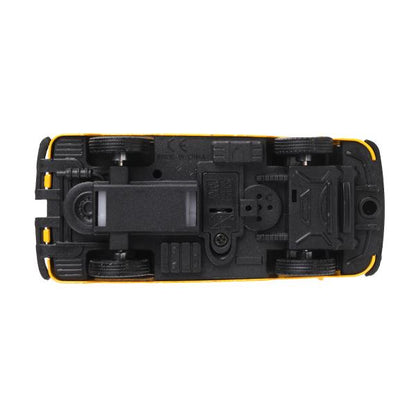 Машина металл свет-звук Уаз-452 "буханка" МИЛИЦИЯ 10,5 см,,желтый, кор. Технопарк в кор.2*36шт