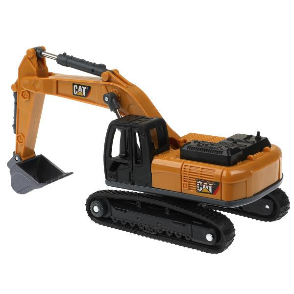 Modèle métallique ЭКСКАВАТОР licence chat 14 cm, подв. дет (ковш и корпус) - в кор.2*72шт