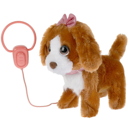 Интерактивный щенок ПЛЯЦКОВСКИЙ М.С. бэтси ходит,с поводком,озвучен в кор. МОЙ ПИТОМЕЦ в кор.12шт