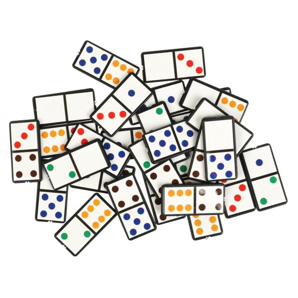Настольная игра домино, динозаврики, кор.5*13*2см ИГРАЕМ ВМЕСТЕ в кор.2*240шт