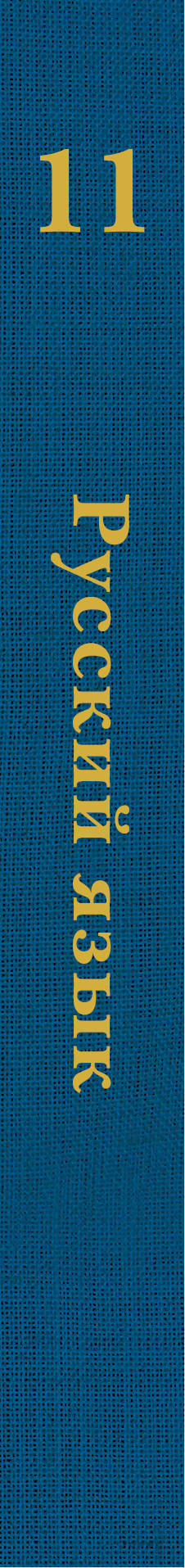 Русский язык. Базовый и углубленный уровень. 11 класс. Учебник.