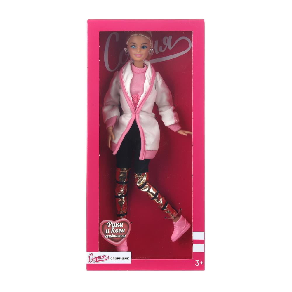 Кукла 29см София, руки и ноги сгиб., кор. КАРАПУЗ в кор.24шт