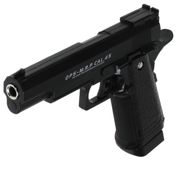 Пистолет(п) металл., съемный магазин, с пульками С6 в кор. в кор.36шт