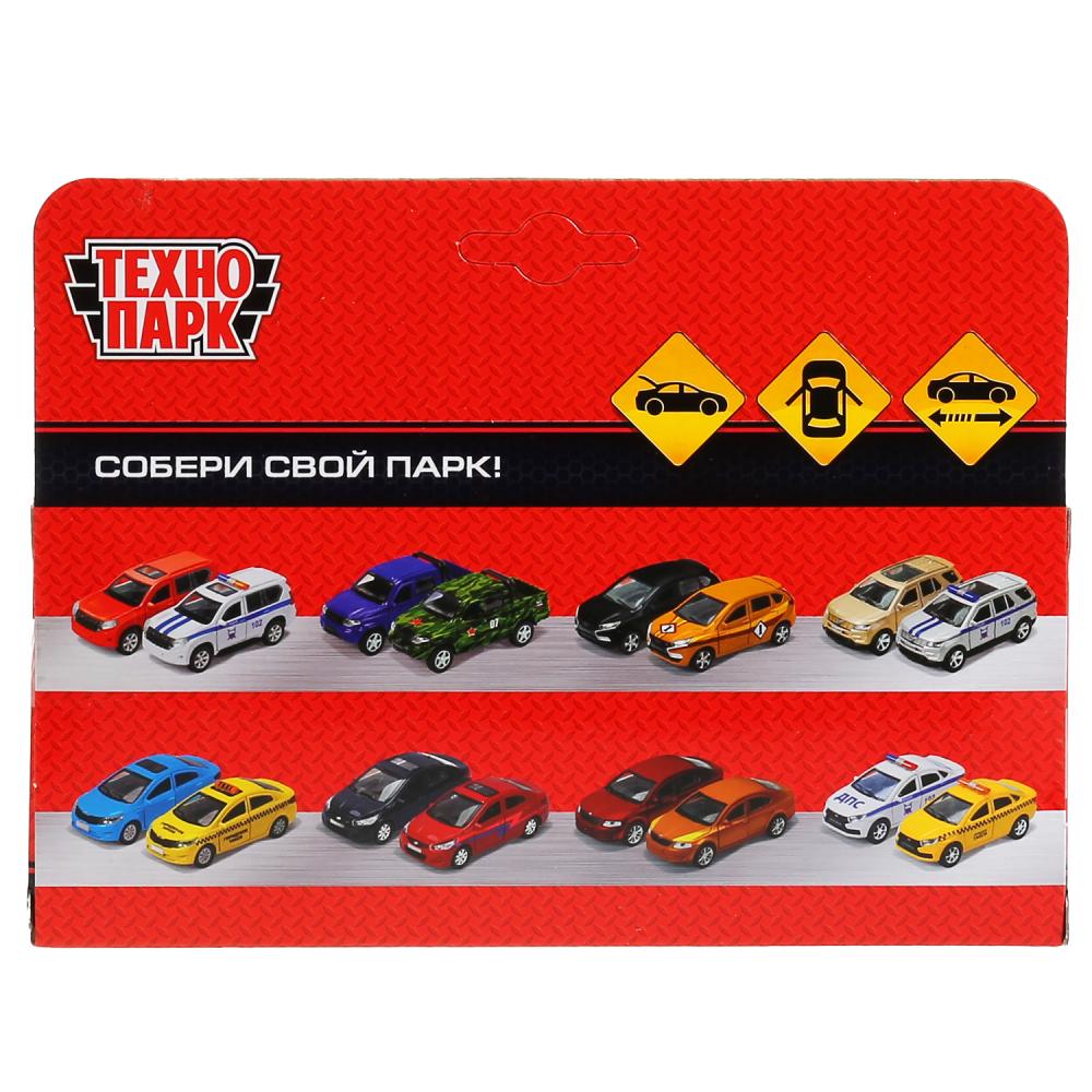 HUM2-12-RD 299812 Машина металл HUMMER "hummer h2", дл12см,откр дв,багаж,инерц,красный,в кор Техно