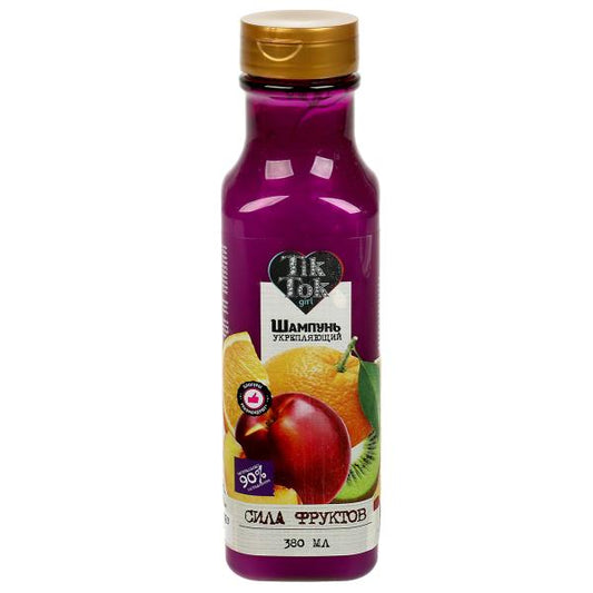 Shampoing pour cheveux à base de fruits 380 ml TIK TOK GIRL en cor.6шт