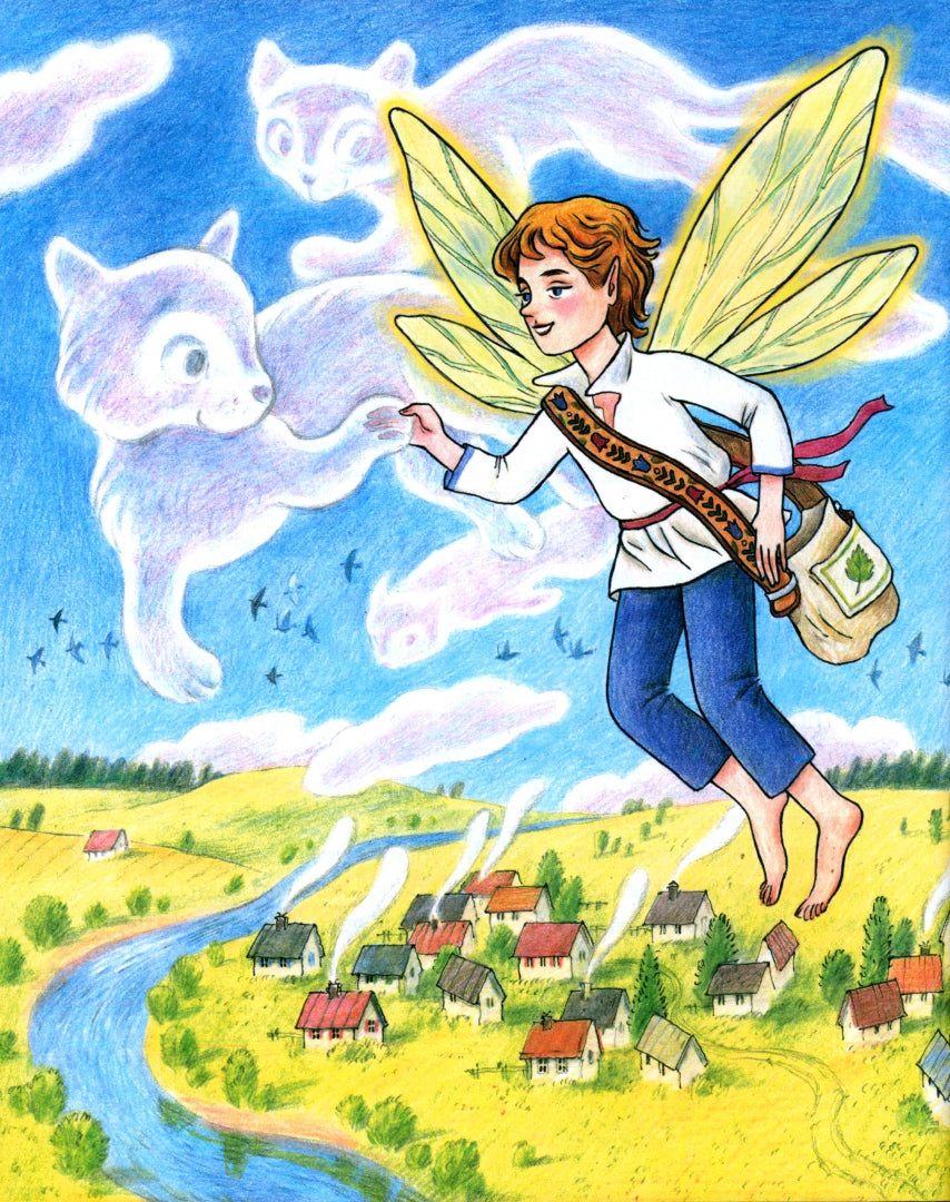 Василек, березовый фей