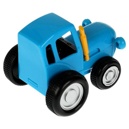 Фигурка СИНИЙ ТРАКТОР 6 см, подвижные колеса, в блистере ИГРАЕМ ВМЕСТЕ в кор.96шт