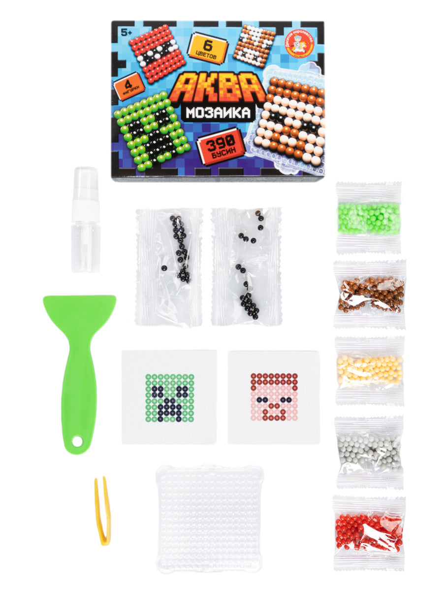 Akvamosaika "Пиксельный мир" 6 цв/390 эл
