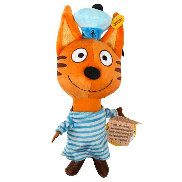 Игрушка мягкая Три Кота Коржик новый 18см, муз. чип, в упаковке. МУЛЬТИ-ПУЛЬТИ в кор.24шт