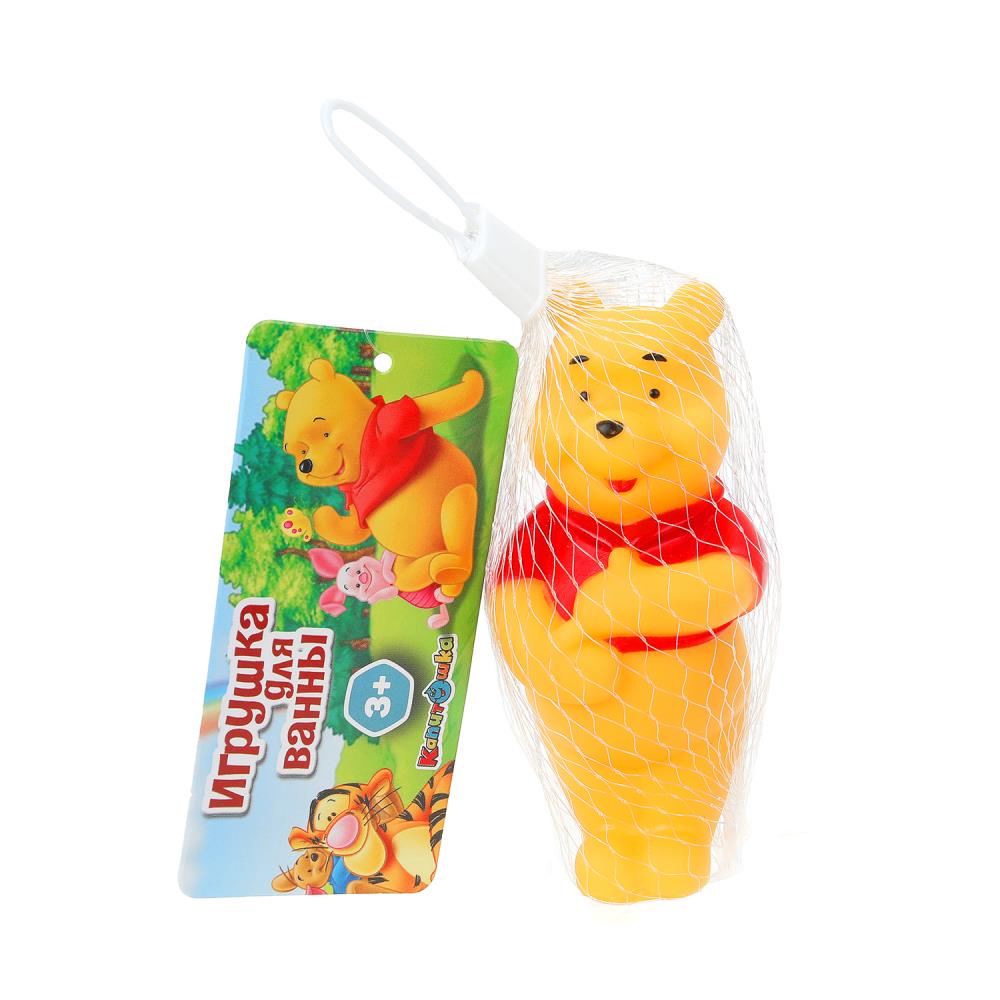 Игрушка пластизоль для ванны Винни, в сетке КАПИТОШКА в кор.2*144шт
