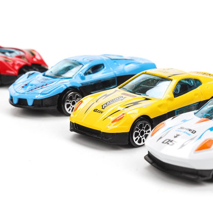 Machine en métal ROAD RACING pour SUISSE 7 cm, 3 pièces, dans un assortiment, couleur. Parc technologique dans le cor.2*96шт