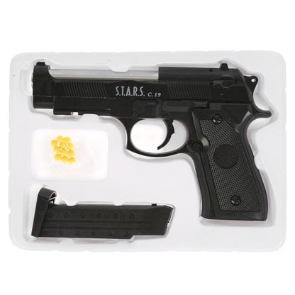 Pistolet (п) métal, chargeur simple, avec pistolets C19 en cor. dans le cor.36шт