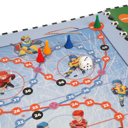 Football. Хоккей. Il y a 2 jeux à jouer. Умные игры в кор.20шт