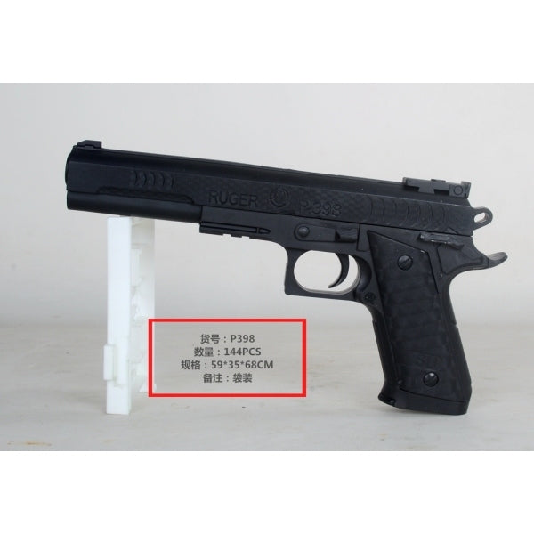 Pistolet (п) avec pistolets P398 dans un paquet. dans le cor.2*72шт