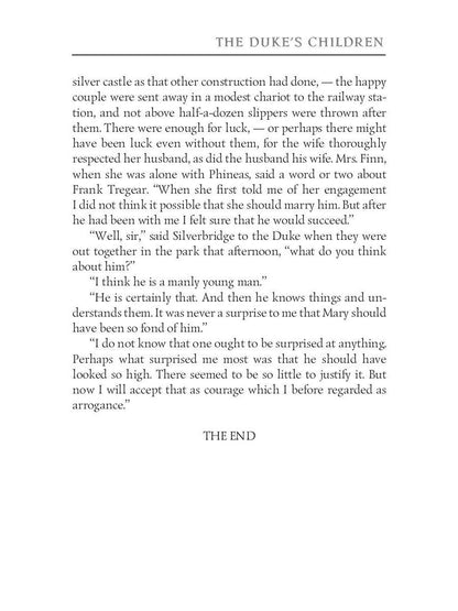 Palliser novels. The Duke’s Children 2 = Дети герцога 2