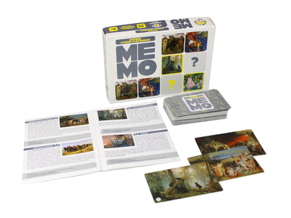 Игра настольная МЕМО "Картины русских художников" (50 cartes)