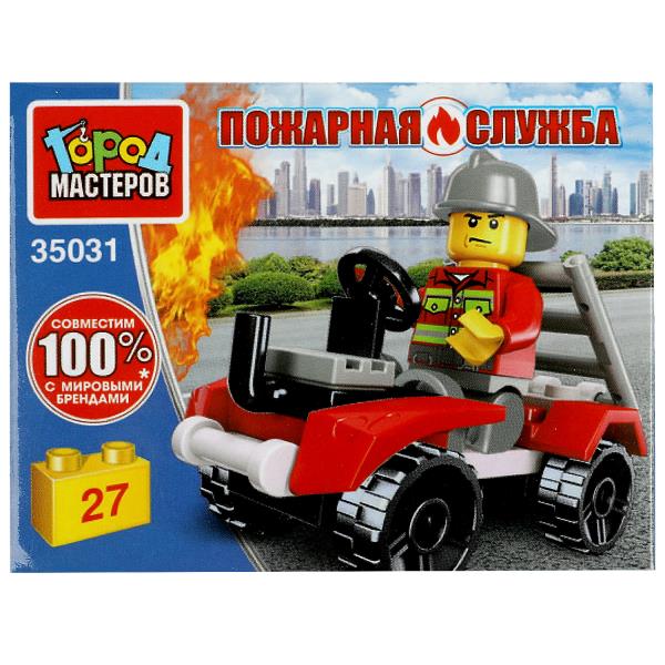 Le constructeur ПОЖАРНЫЙ на машине, 27 jours. Grands maîtres en cor.2*120шт